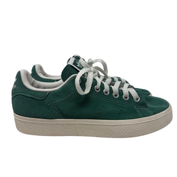 Adidas Stan Smith CS Suede Green Sneakers Women’s 4 / Men’s 5.5 - Picture 2 of 9